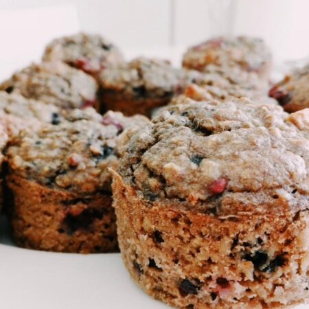 Muffins de Frutos Vermelhos 6x70gr